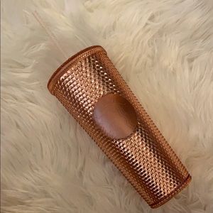 Rose Gold Starbucks Tumbler